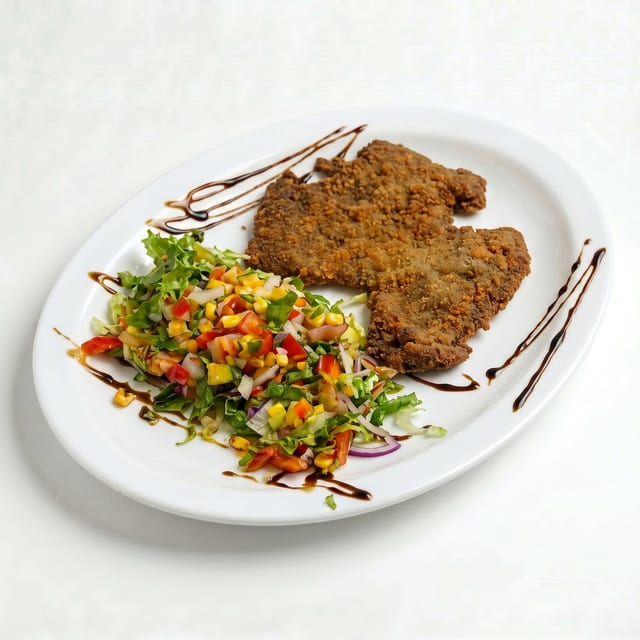 Bistec Empanizado | Breaded Steak.