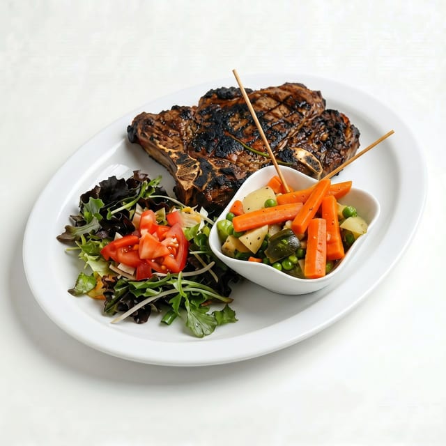 Filete De Carne T-Bone | T-Bone Steak.