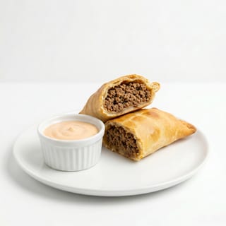 Empanada de Pollo, Carne o Queso | Chicken, Meat or Cheese